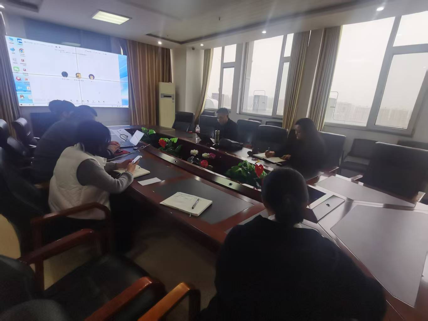 上海交大靳教授來(lái)公司指導(dǎo)工作